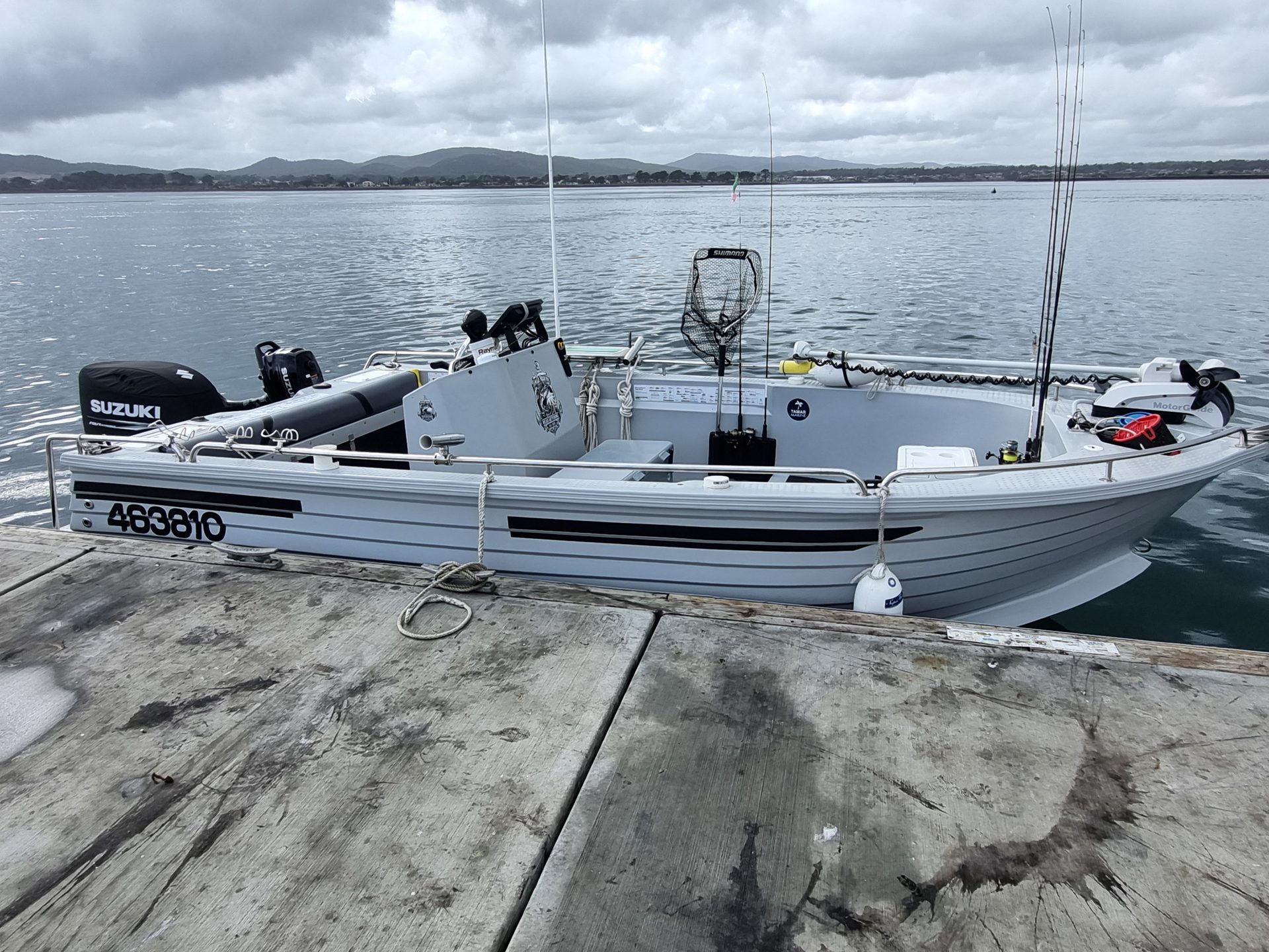 Mantaray Mojo, the North Tasmania Fishing Charters vessel